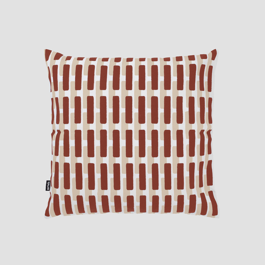 Siena Cushion - Brick / Sand Shadow