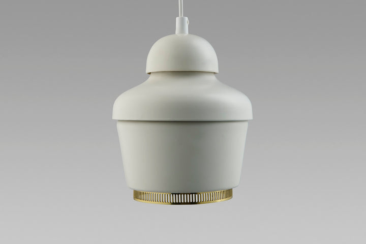 Pendant Lamp A330 - White/Brass (Discontinued Model) - Ex Showroom