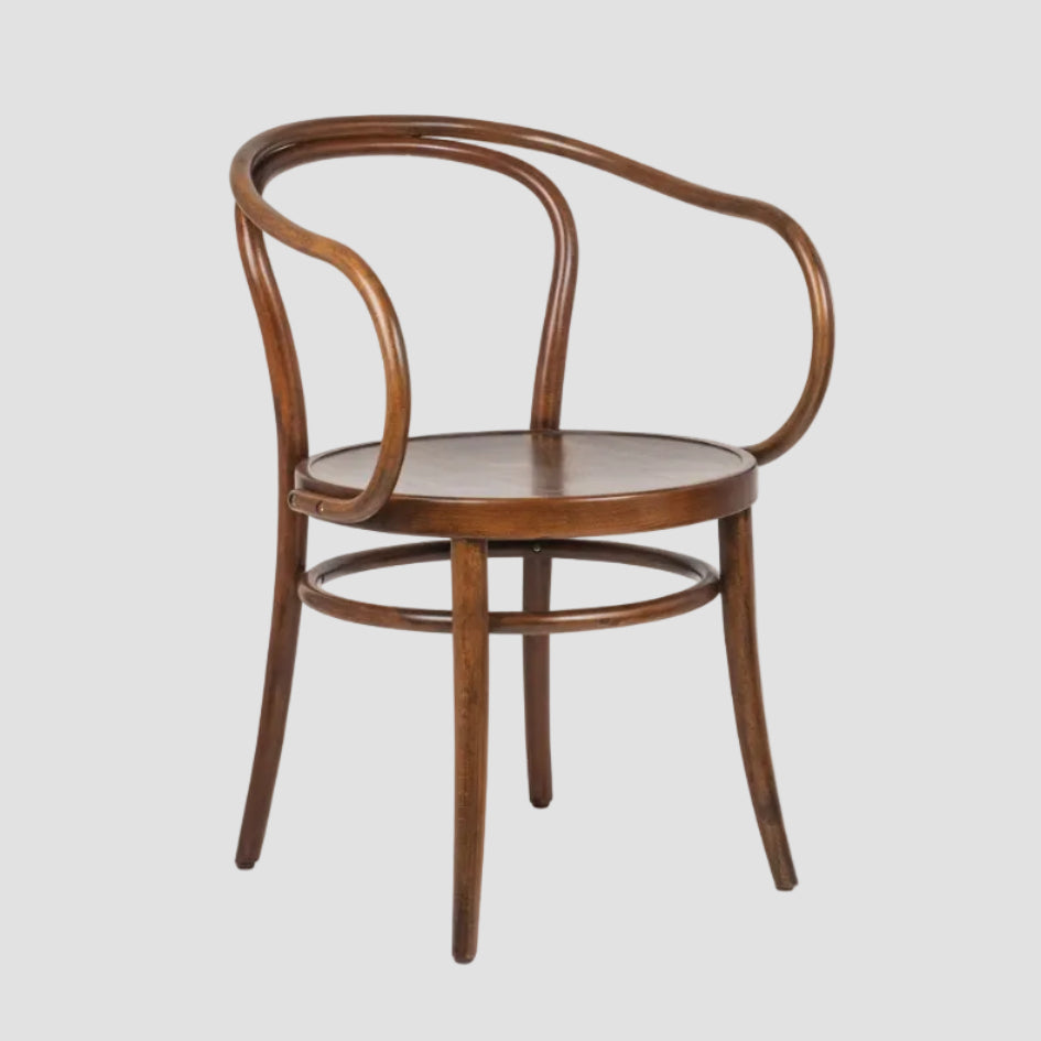 No. B9 Le Corbusier Armchair With Hoop - Walnut (Archive Models)