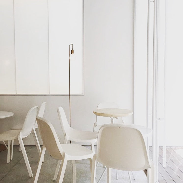 Broom Chair - White