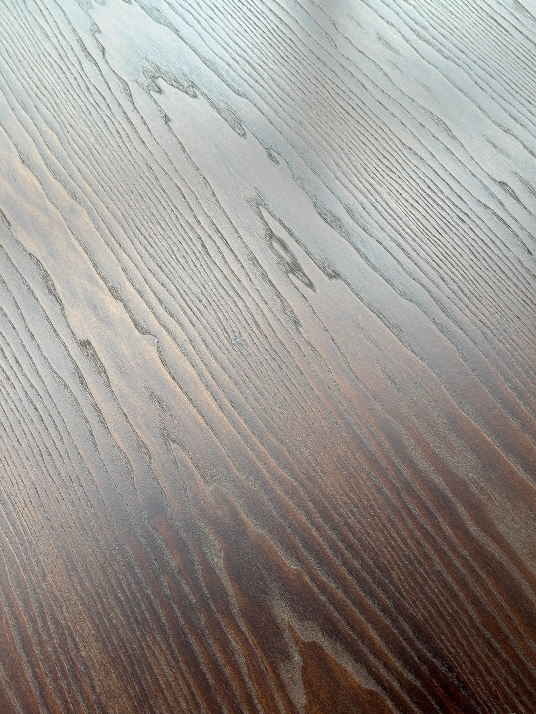 Bach 1.2m Round Table - Dark Walnut - Ex Showroom Model