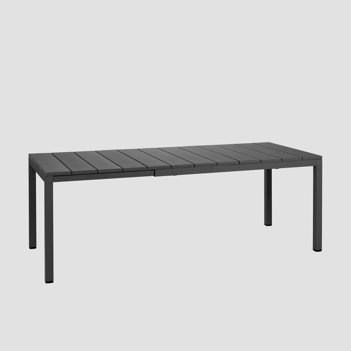 Rio 140-210 Extendable Table - Charcoal