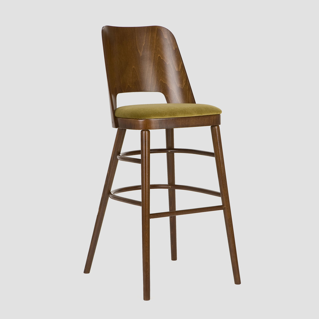 Otto Barstool - Dark Oak