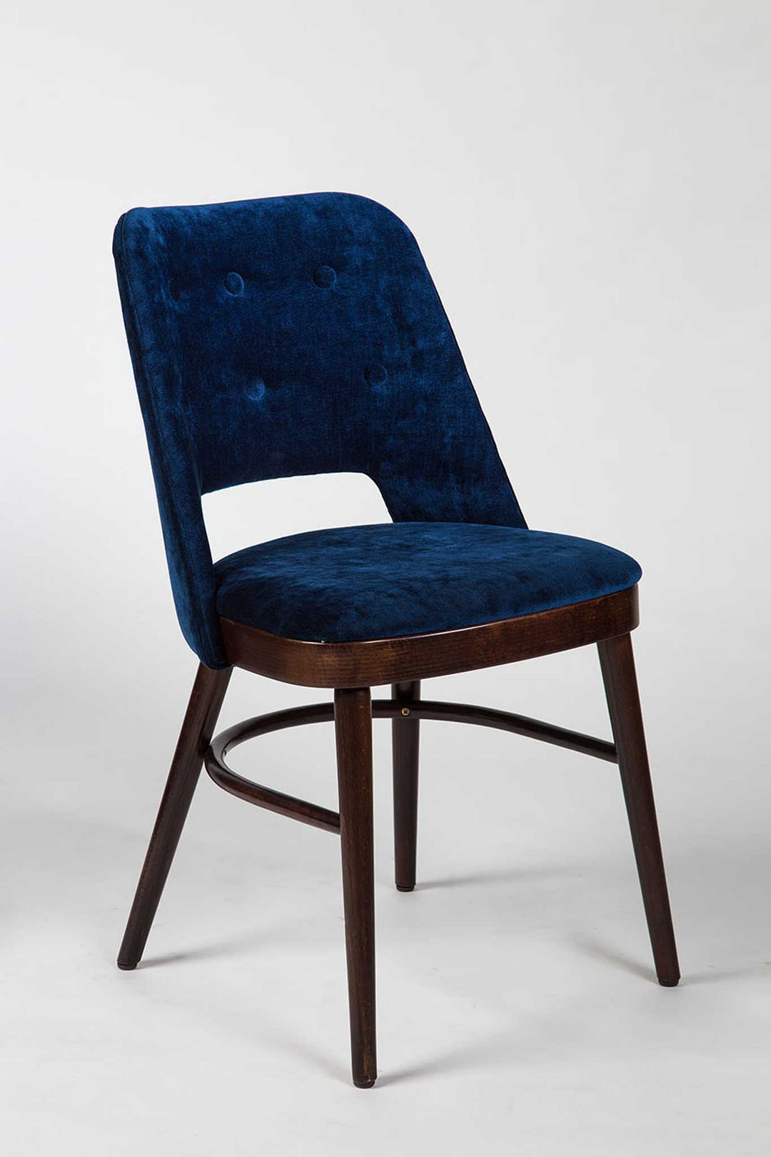 Otto Upholstered Dining Chair - Dark Oak