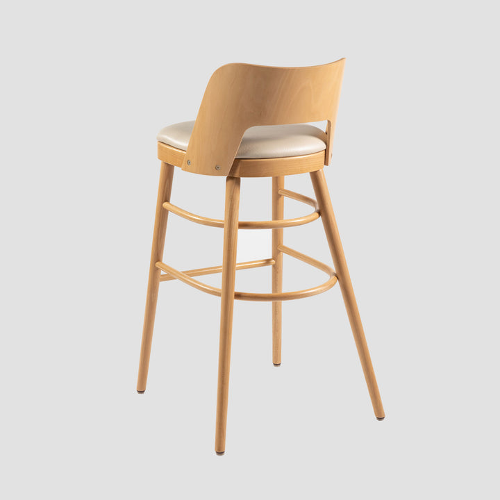 Otto Barstool - Low Back - Natural
