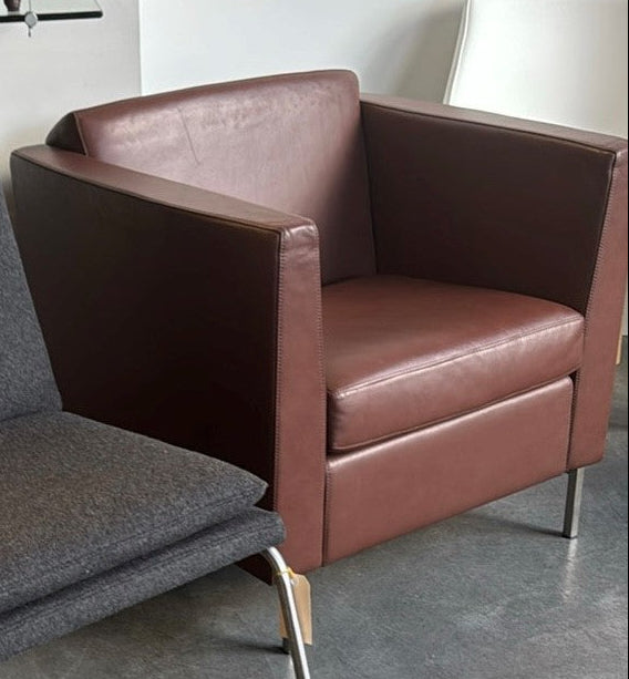 Thompson Lounge Chair - Leather - Ex Showroom