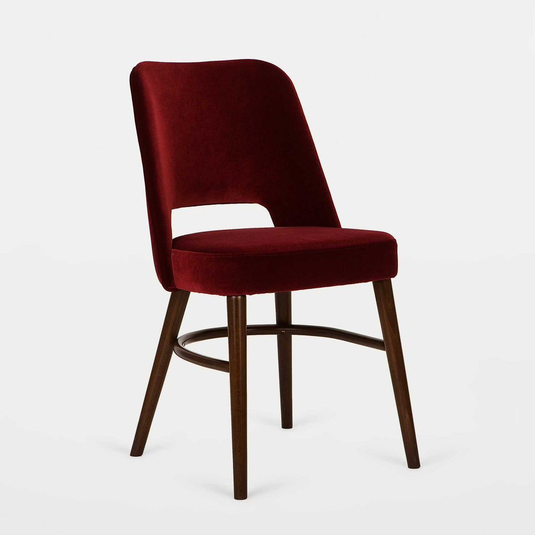 Otto Upholstered Dining Chair - Dark Oak