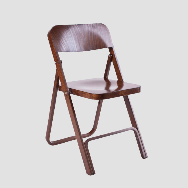 Daensen Folding Chair - Dark Oak