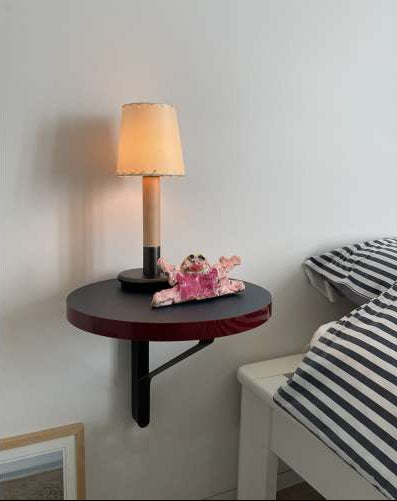 Kaari Wall Shelf Round - Black