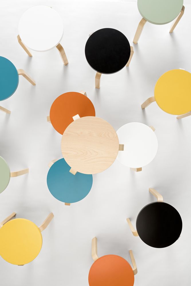 60 Stool - Yellow
