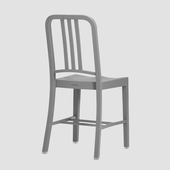 111 Navy Chair - Flint Grey