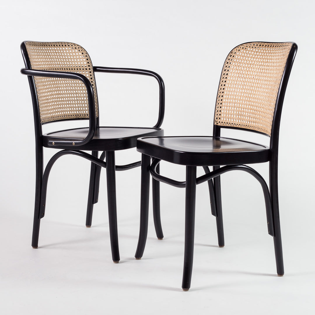 Hoffmann Side Chair - Black Stain
