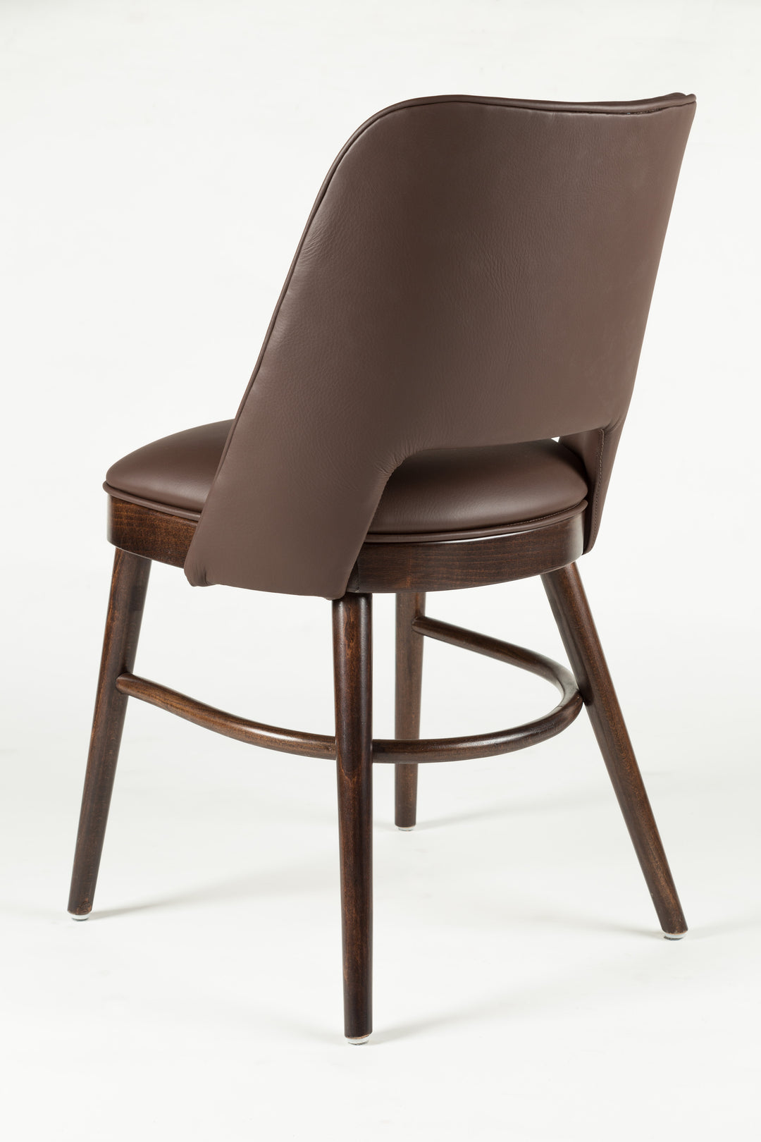 Otto Upholstered Dining Chair - Dark Oak