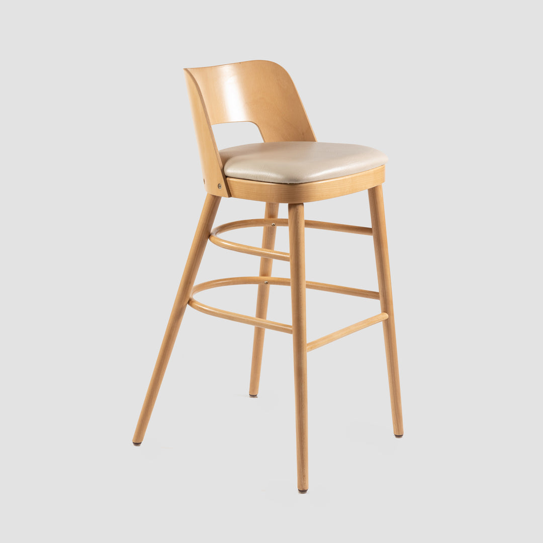 Otto Barstool - Low Back - Natural
