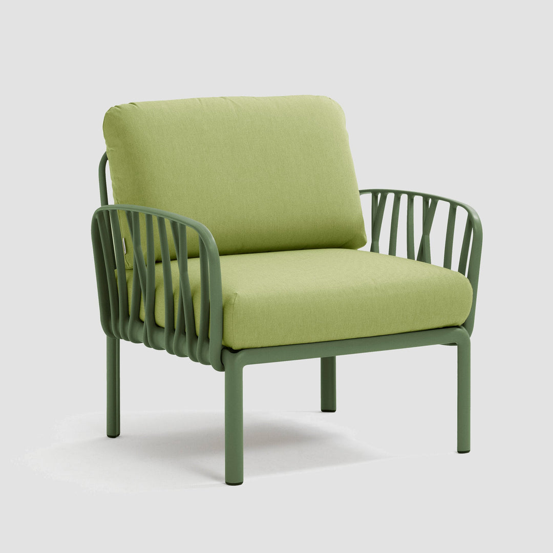 Komodo Outdoor Armchair - Olive Green
